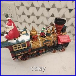 The New Bright Holiday Express Animated Train Set#384 Lights & Music Complete