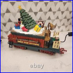 The New Bright Holiday Express Animated Train Set#384 Lights & Music Complete