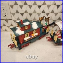 The New Bright Holiday Express Animated Train Set#384 Lights & Music Complete