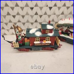 The New Bright Holiday Express Animated Train Set#384 Lights & Music Complete