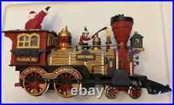 The New Bright Holiday Express Animated Train Set#384 Lights & Music Read info