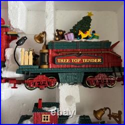The New Bright Holiday Express Animated Train Set#384 Lights & Music Read info