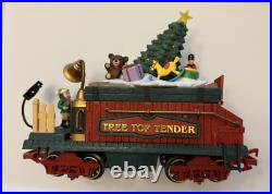 The New Bright Holiday Express Animated Train Set#384 Lights & Music Read info