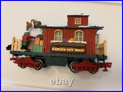 The New Bright Holiday Express Animated Train Set#384 Lights & Music Read info