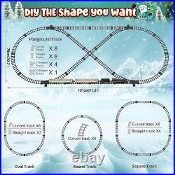 Train Set Train Toys for Boys WithSmokes, Lights & Sound