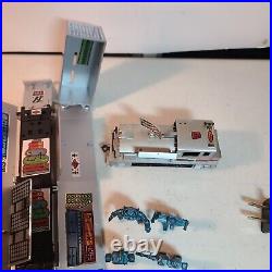 Tyco Transformers G1 Electric Train Battle Set HO Scale 1985 Box Incomplete