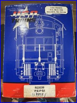 USA Trains G Scale 8 Piece Pepsi Train Set