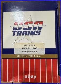 USA Trains G Scale 8 Piece Pepsi Train Set
