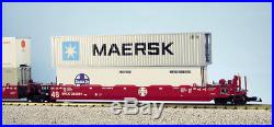 USA Trains G Scale ATSF Intermodal 5 Unit Articulated Set Freight R17152 E73