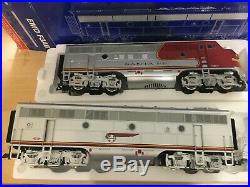 USA Trains G Scale Diesel Locomotive EMD F3AB Set Santa Fe Original Box