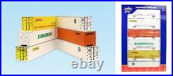 USA Trains G Scale R1742E 6 PACK CONTAINER SET #2