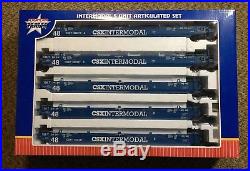 USA Trains, Intermodal 5-Unit Articulated Set, R17157, CSX