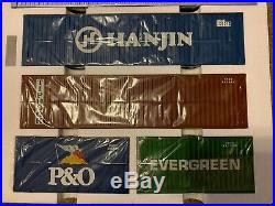 USA Trains R1710W Intermodal Multipack Set #3 6 Containers Hard Item To Find