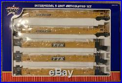 USA Trains R17150 DTTX Intermodal 5 Unit Set without Containers (DTTX 75320)