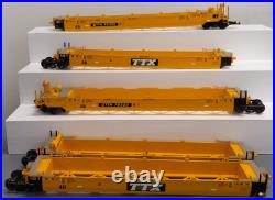 USA Trains R17150 G TTX Intermodal 5 Unit Articulated Set (Metal Wheels) LN/Box