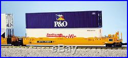 USA Trains R17150 TTX Intermodal 5 Unit Articulated Set (no containers) G scale