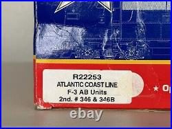 USA Trains R22253 Atlantic Coast Line F-3 AB Units Diesel Loco Set G-Scale