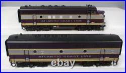 USA Trains R22253 G Scale Atlantic Coast Line F-3 AB Set EX/Box