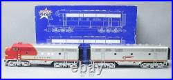 USA Trains R22257 G Santa Fe F3 AB Powered Diesel Locomotive Set EX/Box