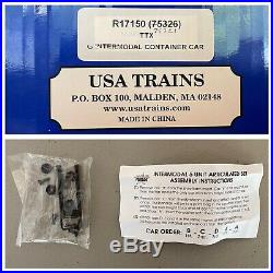 USA Trains R-17150 Intermodal 5 Unit Articulating Set TTX #75321