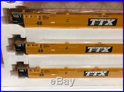 USA Trains R-17150 Intermodal 5 Unit Articulating Set TTX #75321 NEW IN BOX