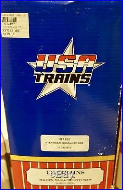 USA Trains TTX 427071 Intermodal 5 Unit Articulated Set with Containers