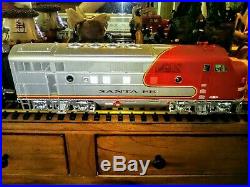Usa trains G scale diesel locomotive EMD F3 AB Set Santa Fe War Bonnett