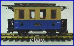 Used LGB #20301 G Scale Passenger Train Set with Box