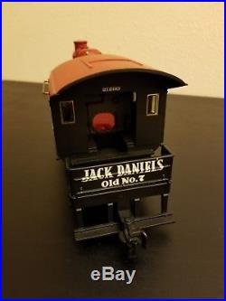 VERY RARE! Jack Daniels Whiskey Aristo Craft Train Set 129 G Scale 17-pc in Box