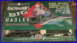 VTG BACHMANN'S BIG HAULER G Scale R/C Train Set With Radio Control & Accessories