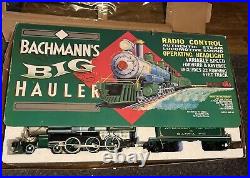 VTG BACHMANN'S BIG HAULER G Scale R/C Train Set With Radio Control & Accessories