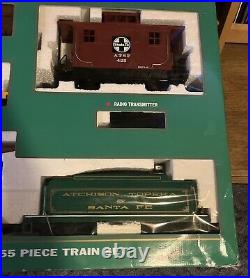 VTG BACHMANN'S BIG HAULER G Scale R/C Train Set With Radio Control & Accessories