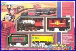 VTG G-Scale Train Rail Road Complete Set 20 Piece -Loco Sounds Smokes Light Horn