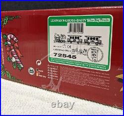 VTG LGB 72545 G Scale Gauge Christmas Steam Train Set withbox Track NICE Lehmann