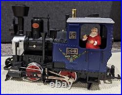 VTG LGB 72545 G Scale Gauge Christmas Steam Train Set withbox Track NICE Lehmann