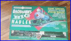 Vintage 09-0100 Bachmann Big Hauler G Scale Train Starter Set Radio Control New