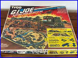 Vintage 1983 Tyco G. I. Joe HO Scale Electric Train & Battle Set Near Complete