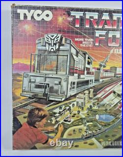 Vintage 1985 TYCO HO Scale The Transformers G1 Train & Battle Set #7430