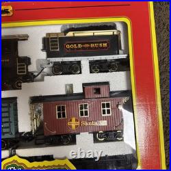 Vintage 1990 G-Scale New Bright No. 186 The Gold Rush Denver Express Train Set Vintage 1990 G-Scale New Bright No. 186 The Gold Rush Denver Express Train Set