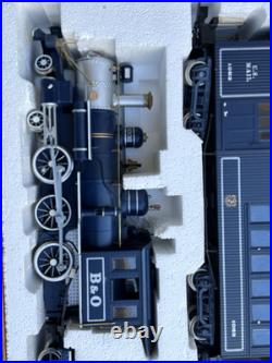 Vintage 1994 BACHMANN Big Haulers Royal Blue G Scale Train Set 90016 Box Smoke Vintage 1994 BACHMANN Big Haulers Royal Blue G Scale Train Set 90016 Box Smoke