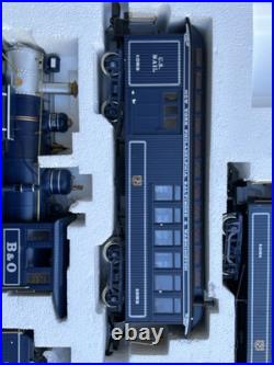 Vintage 1994 BACHMANN Big Haulers Royal Blue G Scale Train Set 90016 Box Smoke Vintage 1994 BACHMANN Big Haulers Royal Blue G Scale Train Set 90016 Box Smoke