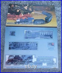 Vintage 1994 BACHMANN Big Haulers Royal Blue G Scale Train Set in Box