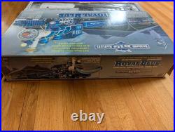 Vintage 1994 BACHMANN Big Haulers Royal Blue G Scale Train Set in Box