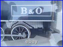 Vintage 1994 BACHMANN Big Haulers Royal Blue G Scale Train Set in Box