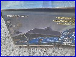 Vintage 1994 BACHMANN Big Haulers Royal Blue G Scale Train Set in Box