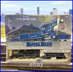 Vintage 1994 BACHMANN Big Haulers Royal Blue G Scale Train Set in Box Untested Vintage 1994 BACHMANN Big Haulers Royal Blue G Scale Train Set in Box Untested