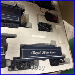 Vintage 1994 BACHMANN Big Haulers Royal Blue G Scale Train Set in Box Untested Vintage 1994 BACHMANN Big Haulers Royal Blue G Scale Train Set in Box Untested