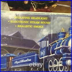 Vintage 1994 BACHMANN Big Haulers Royal Blue G Scale Train Set in Box Untested Vintage 1994 BACHMANN Big Haulers Royal Blue G Scale Train Set in Box Untested