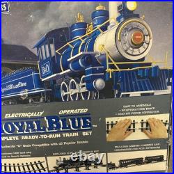 Vintage 1994 BACHMANN Big Haulers Royal Blue G Scale Train Set in Box Untested Vintage 1994 BACHMANN Big Haulers Royal Blue G Scale Train Set in Box Untested