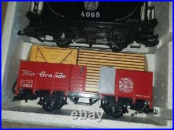 Vintage 1994 new in box LGB 20087 Rio Grande Steam Train set, G garden scale